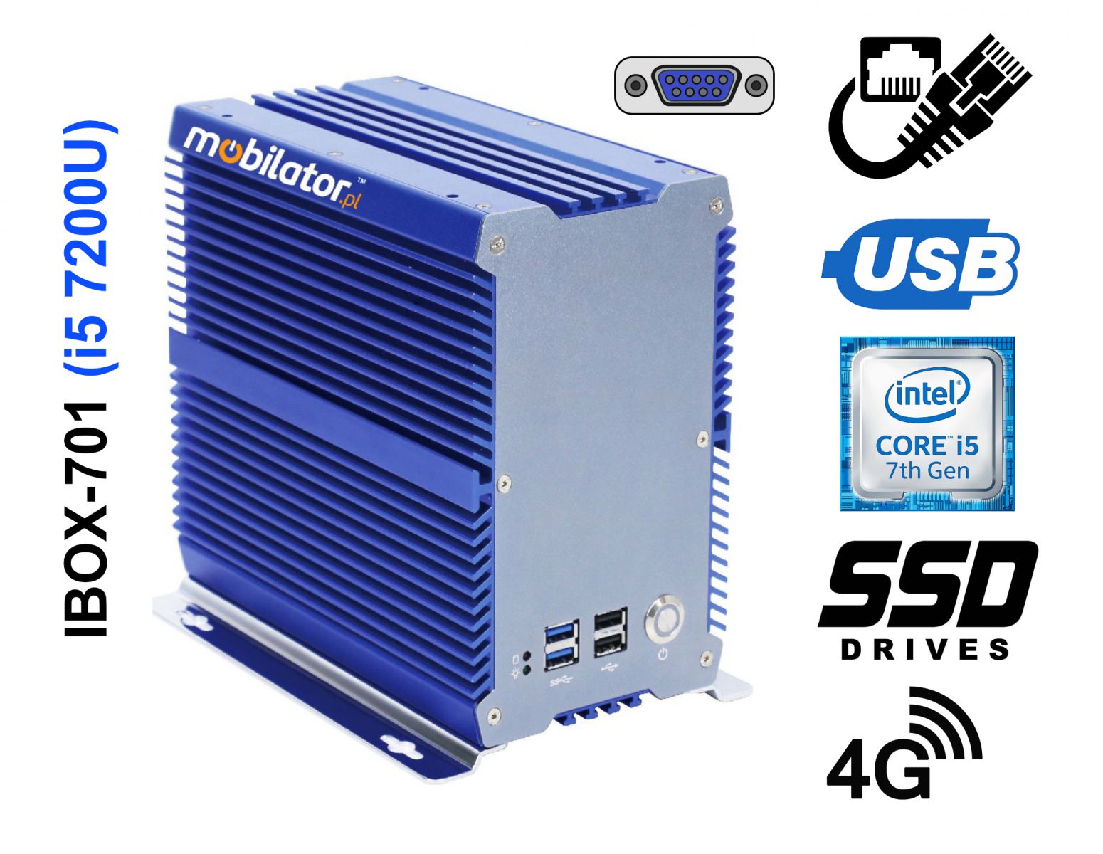 iBOX-701 - An industrial computer for production halls